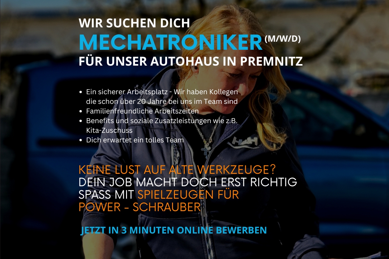 Kfz-Mechatroniker Pkw (m/w/d) 