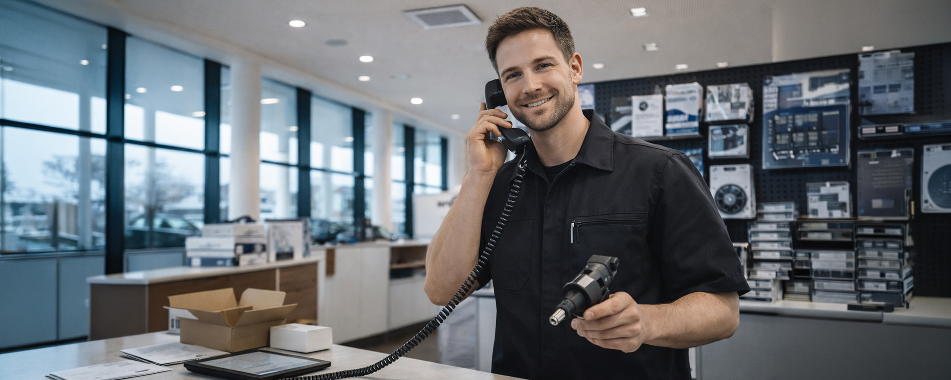 Mitarbeiter Teilevertrieb