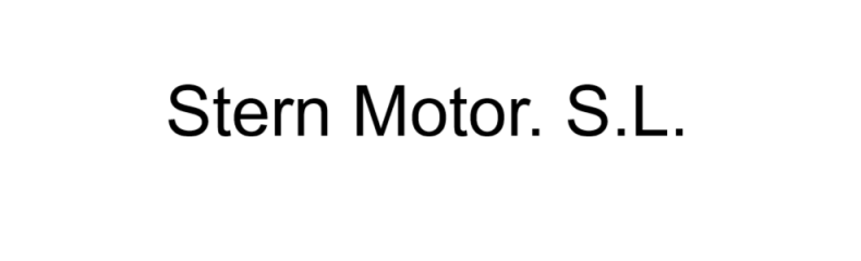 Logo Stern Motor, S.L.